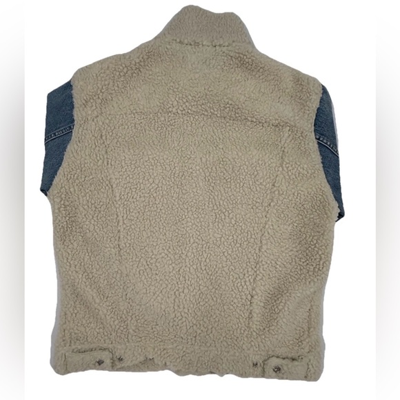 Levi's mens Hybrid Relaxed Cozy Trucker size Small (read description) - Picture 9 of 10